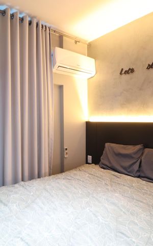 Apartamento para alugar com 74m², 2 quartos e 2 vagasQuarto 2 - Suíte