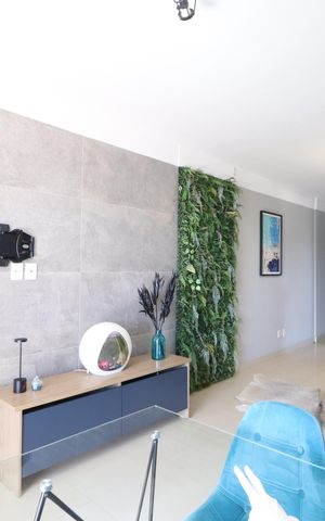 Apartamento para alugar com 74m², 2 quartos e 2 vagasSala