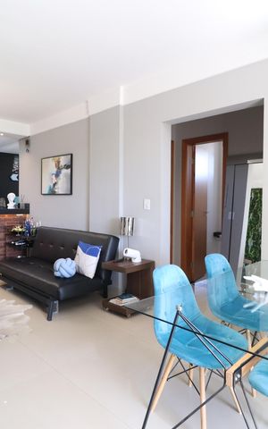 Apartamento para alugar com 74m², 2 quartos e 2 vagasSala