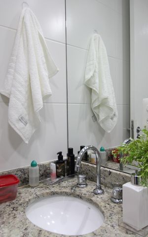 Apartamento para alugar com 60m², 2 quartos e 1 vagaBanheiro social