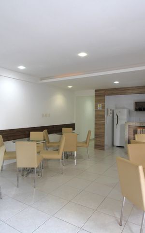 Apartamento para alugar com 60m², 2 quartos e 1 vagaÁrea comum - Salão de festas