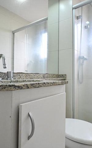Apartamento para alugar com 93m², 3 quartos e 2 vagasBanheiro da Suíte