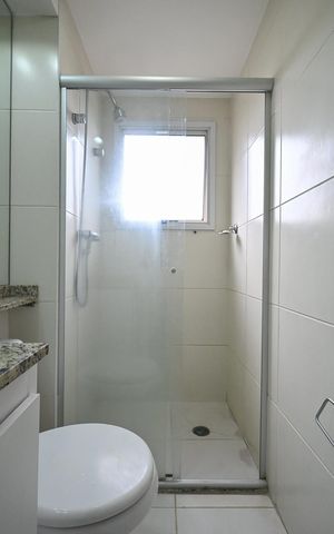 Apartamento para alugar com 93m², 3 quartos e 2 vagasBanheiro da Suíte