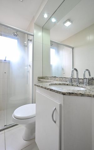 Apartamento para alugar com 93m², 3 quartos e 2 vagasBanheiro