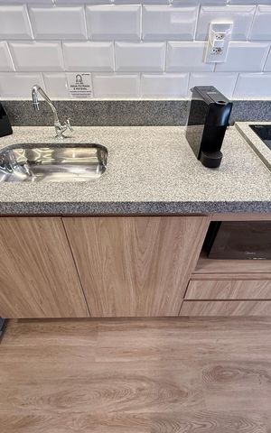 Studio para alugar com 24m², 1 quarto e sem vaga Studio para alugar com 24m², 1 quarto e sem vagaCozinha
