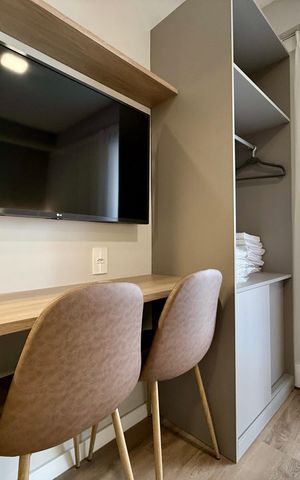 Studio para alugar com 24m², 1 quarto e sem vaga Studio para alugar com 24m², 1 quarto e sem vagaQuarto