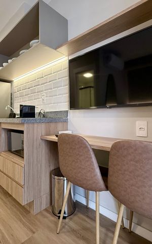 Studio para alugar com 24m², 1 quarto e sem vaga Studio para alugar com 24m², 1 quarto e sem vagaQuarto