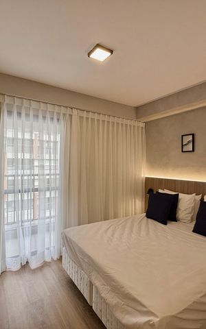 Studio para alugar com 24m², 1 quarto e sem vaga Studio para alugar com 24m², 1 quarto e sem vagaQuarto