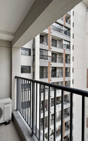 Studio para alugar com 24m², 1 quarto e sem vaga Studio para alugar com 24m², 1 quarto e sem vagaSacada