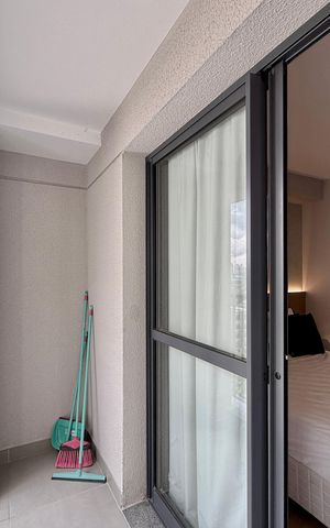 Studio para alugar com 24m², 1 quarto e sem vaga Studio para alugar com 24m², 1 quarto e sem vagaSacada