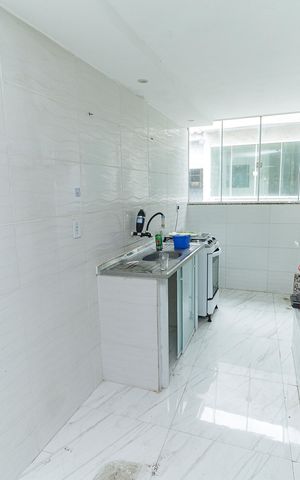 Casa para alugar com 50m², 2 quartos e sem vaga Casa para alugar com 50m², 2 quartos e sem vagaCozinha