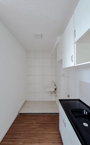Apartamento para alugar com 35m², 2 quartos e sem vaga Apartamento para alugar com 35m², 2 quartos e sem vagaCozinha e Área de Serviço