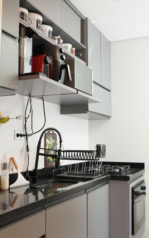 Apartamento para alugar com 38m², 2 quartos e sem vagaCozinha e Área de Serviço