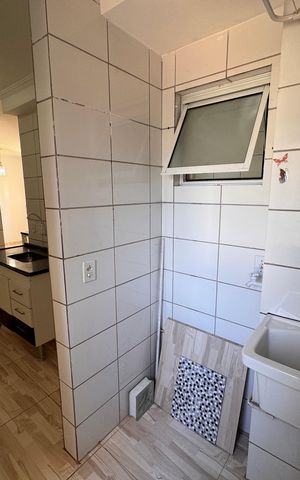 Apartamento para alugar com 53m², 2 quartos e 1 vaga Apartamento para alugar com 53m², 2 quartos e 1 vagaCozinha e Área de Serviço