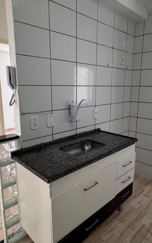 Apartamento para alugar com 53m², 2 quartos e 1 vaga Apartamento para alugar com 53m², 2 quartos e 1 vagaCozinha e Área de Serviço