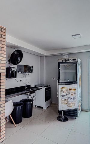 Apartamento para alugar com 39m², 2 quartos e sem vagaÁrea comum - Churrasqueira