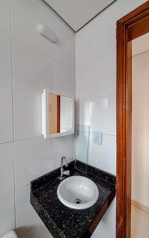 Apartamento para alugar com 39m², 2 quartos e sem vagaBanheiro