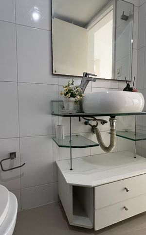 Apartamento para alugar com 90m², 2 quartos e 1 vagaBanheiro da Suíte