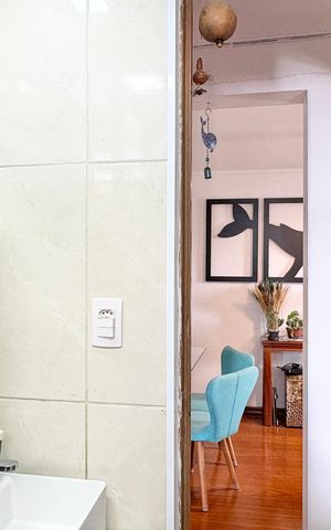 Apartamento à venda com 47m², 2 quartos e 1 vaga Apartamento à venda com 47m², 2 quartos e 1 vagaBanheiro