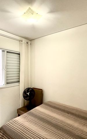 Apartamento para alugar com 38m², 2 quartos e sem vagaQuarto 1