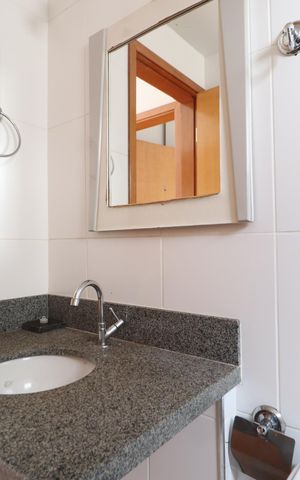 Apartamento para alugar com 55m², 2 quartos e 1 vagaBanheiro Social