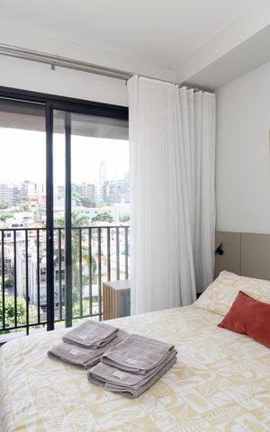 Studio para alugar com 28m², 1 quarto e sem vagaSuíte