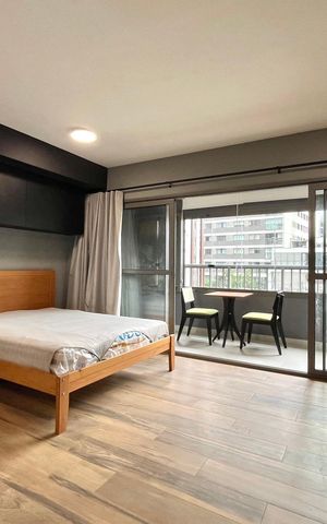 Studio para alugar com 40m², 1 quarto e 1 vaga Studio para alugar com 40m², 1 quarto e 1 vagaSala/Quarto