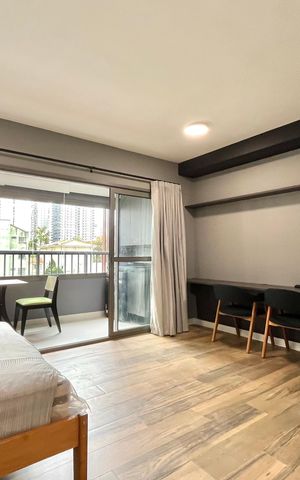 Studio para alugar com 40m², 1 quarto e 1 vaga Studio para alugar com 40m², 1 quarto e 1 vagaSala/Quarto