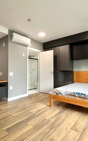 Studio para alugar com 40m², 1 quarto e 1 vaga Studio para alugar com 40m², 1 quarto e 1 vagaSala/Quarto