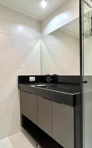 Studio para alugar com 40m², 1 quarto e 1 vaga Studio para alugar com 40m², 1 quarto e 1 vagaBanheiro