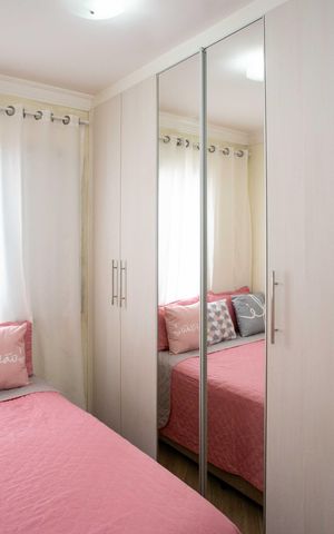 Apartamento à venda com 44m², 2 quartos e 1 vagaQuarto 2