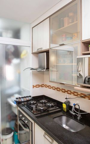 Apartamento à venda com 44m², 2 quartos e 1 vagaCozinha