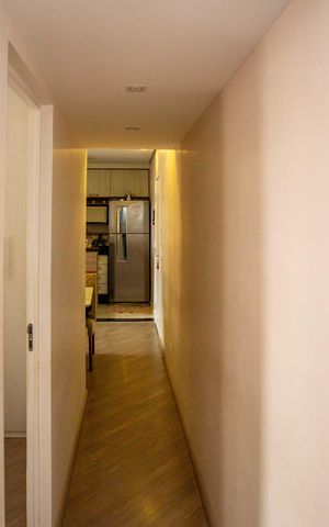 Apartamento à venda com 44m², 2 quartos e 1 vagaCorredor