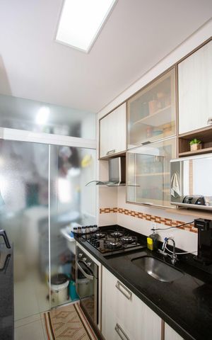 Apartamento à venda com 44m², 2 quartos e 1 vagaCozinha
