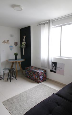 Apartamento para alugar com 38m², 1 quarto e 1 vagaSala
