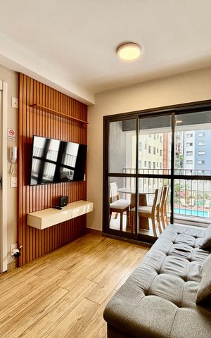 Apartamento para alugar com 34m², 1 quarto e sem vaga Apartamento para alugar com 34m², 1 quarto e sem vagaSala
