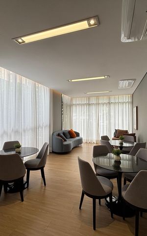 Apartamento para alugar com 34m², 1 quarto e sem vaga Apartamento para alugar com 34m², 1 quarto e sem vagaSalão de jogos