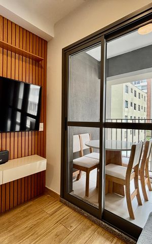 Apartamento para alugar com 34m², 1 quarto e sem vaga Apartamento para alugar com 34m², 1 quarto e sem vagaSala