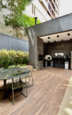 Apartamento para alugar com 34m², 1 quarto e sem vaga Apartamento para alugar com 34m², 1 quarto e sem vagaChurrasqueira