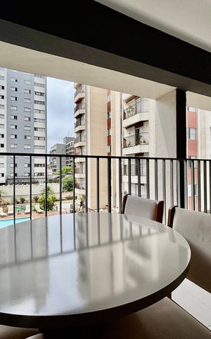 Apartamento para alugar com 34m², 1 quarto e sem vaga Apartamento para alugar com 34m², 1 quarto e sem vagaVaranda