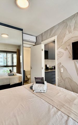 Apartamento para alugar com 34m², 1 quarto e sem vaga Apartamento para alugar com 34m², 1 quarto e sem vagaQuarto