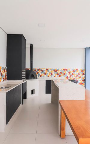 Apartamento para alugar com 37m², 2 quartos e sem vagaÁrea comum - Área Gourmet