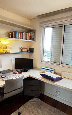 Apartamento à venda com 140m², 4 quartos e 4 vagas Apartamento à venda com 140m², 4 quartos e 4 vagasSuíte 3