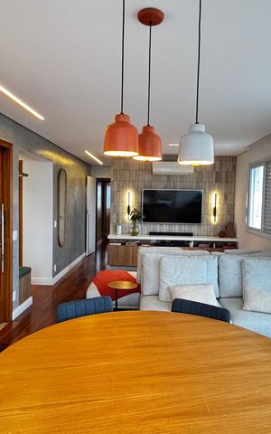 Apartamento à venda com 140m², 4 quartos e 4 vagas Apartamento à venda com 140m², 4 quartos e 4 vagasSala - Sala de Jantar