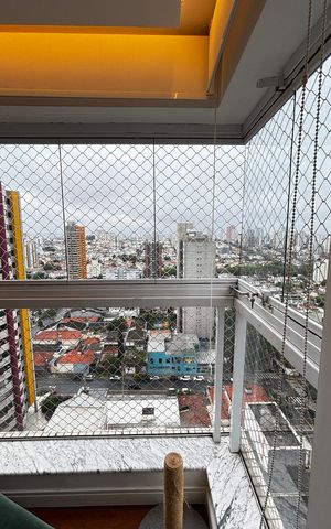 Apartamento à venda com 140m², 4 quartos e 4 vagas Apartamento à venda com 140m², 4 quartos e 4 vagasSala - Sala de Jantar Varanda
