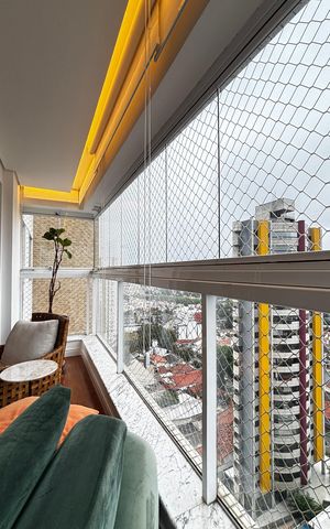 Apartamento à venda com 140m², 4 quartos e 4 vagas Apartamento à venda com 140m², 4 quartos e 4 vagasSala - Sala de Jantar Varanda