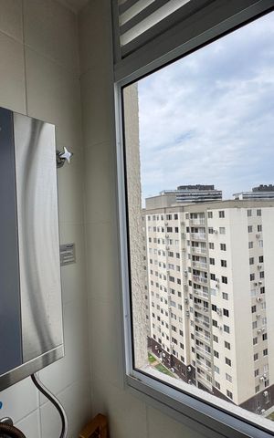 Apartamento para alugar com 56m², 2 quartos e 1 vaga Apartamento para alugar com 56m², 2 quartos e 1 vagaCozinha e Área de Serviço