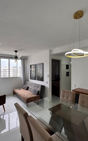 Apartamento para alugar com 56m², 2 quartos e 1 vaga Apartamento para alugar com 56m², 2 quartos e 1 vagaSala
