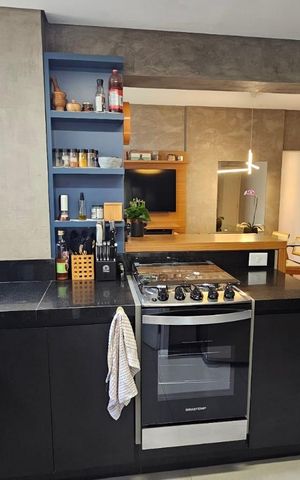 Apartamento à venda com 80m², 2 quartos e 1 vaga Apartamento à venda com 80m², 2 quartos e 1 vagacozinha