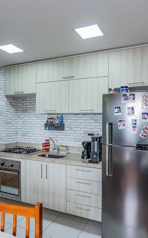 Apartamento para alugar com 40m², 2 quartos e 1 vagaCozinha e Área de Serviço